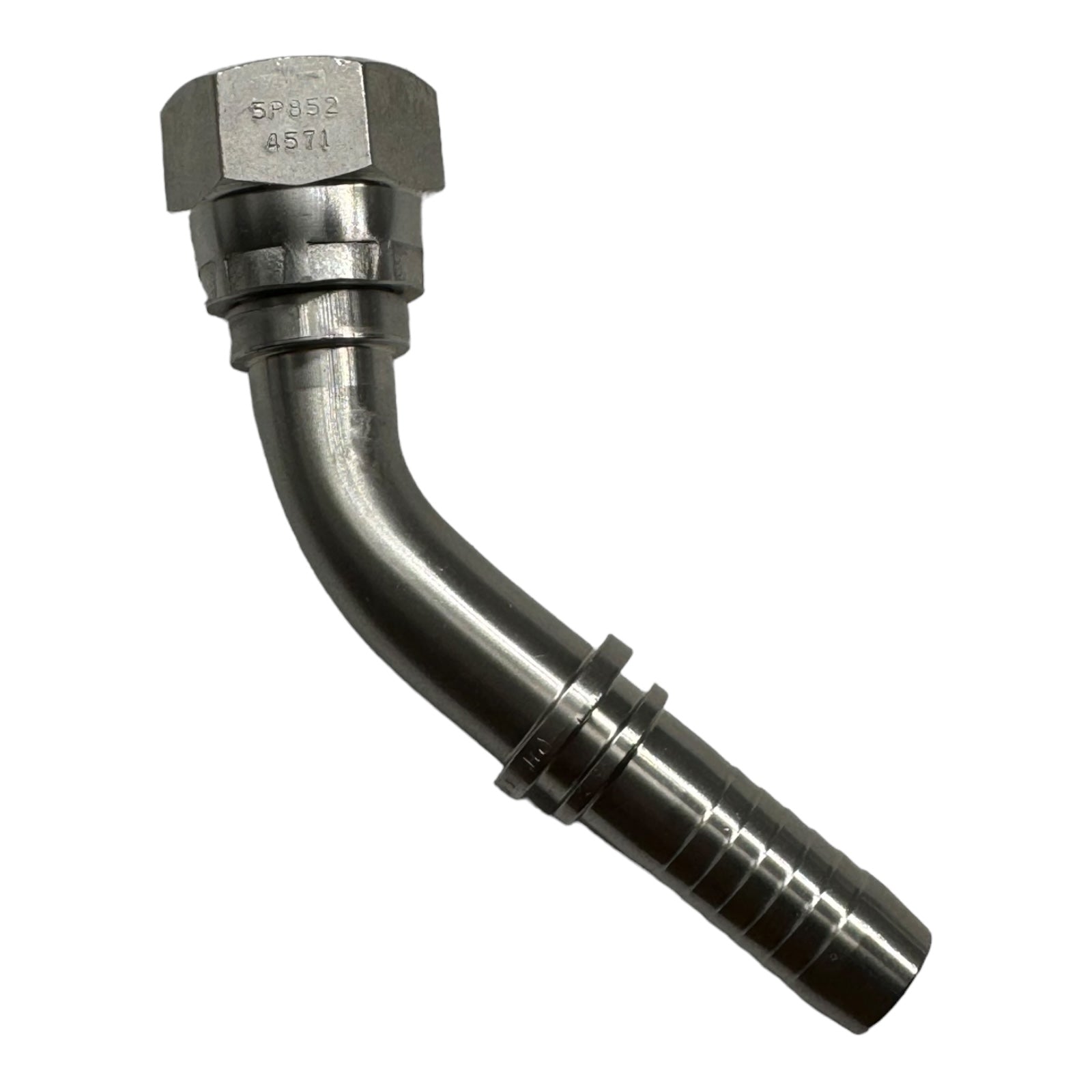 PH Hydraulik DKJ-3/4"-45° DN12 Schlaucharmaturen ohne Ausreisssicherung Edelstahl