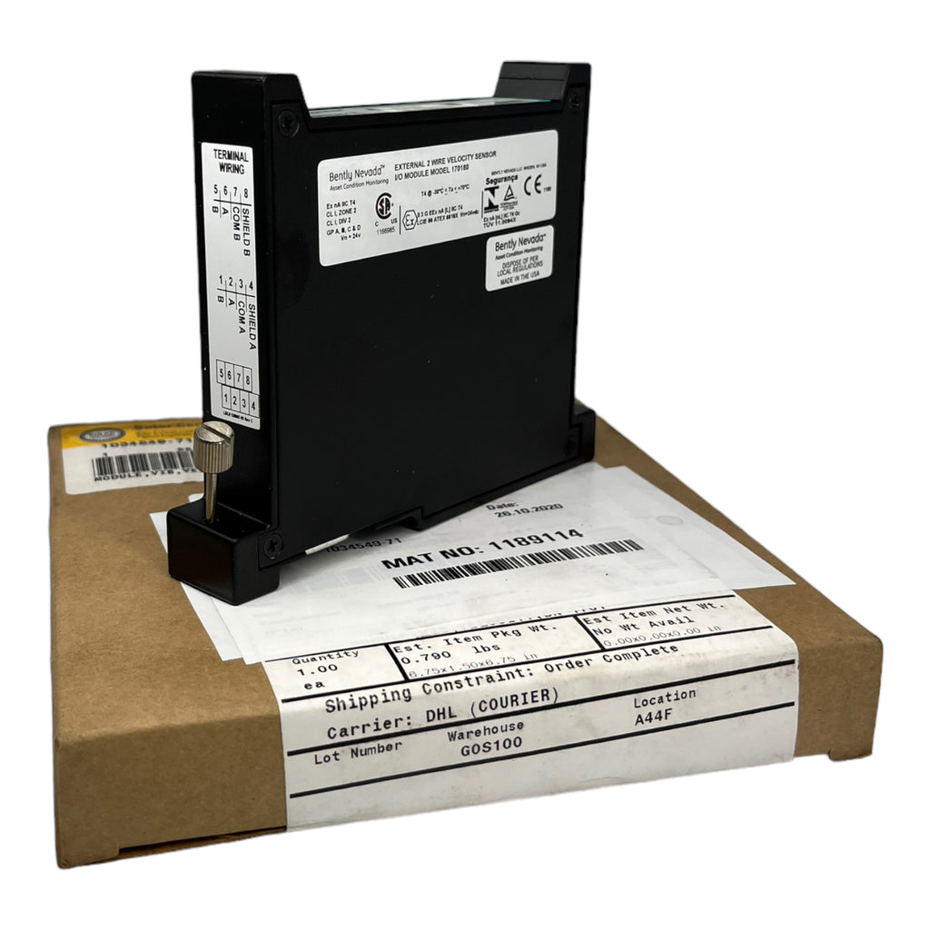 Bently Nevada 170180-02-00 170180 Externer Modul-Wandler 2-Draht-Schnittstelle