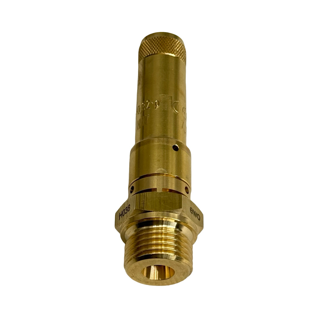EWO Sicherheitsventil 351.256 7.1 DN8 G1/2 7,1bar PN40 Messing Druckluft
