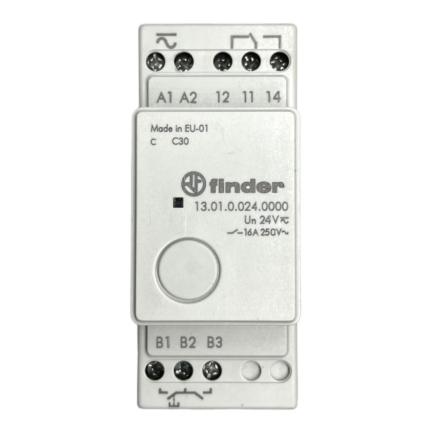 2x Finder 13.01.0024.0000 Elektronischer Stromstoßschalter 24VAC/DC 16A 250V
