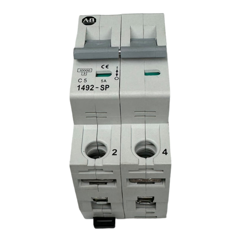 Allen Bradley 1492-SP Sicherungsautomat Leistungsschutzschalter C5 2P 5A 10kA