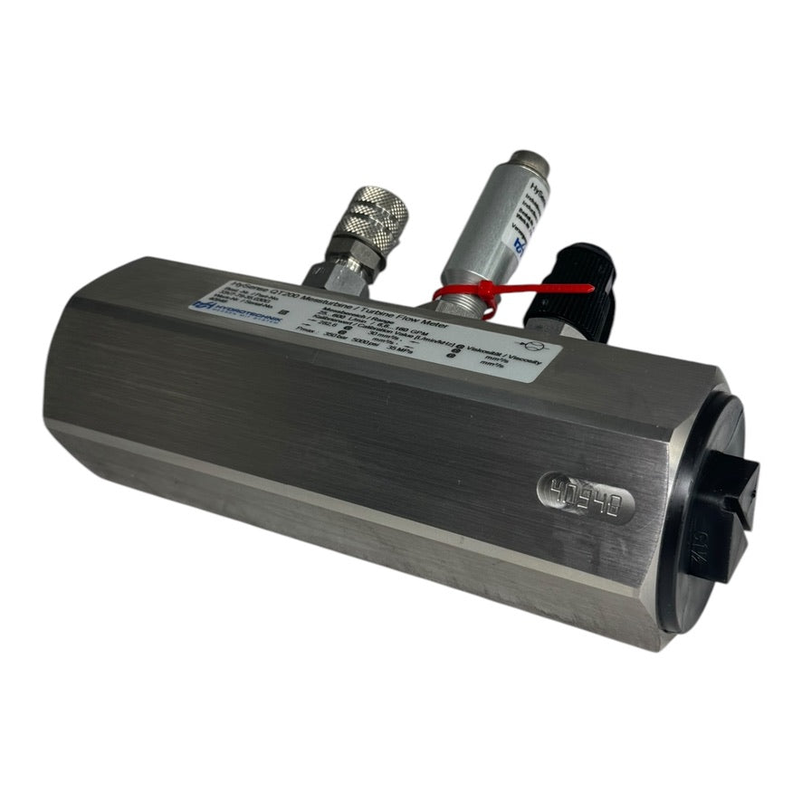 Hydrotechnik 33V7-79-35.030G HySense QT200 Messturbine Turbine Flow Meter 350bar