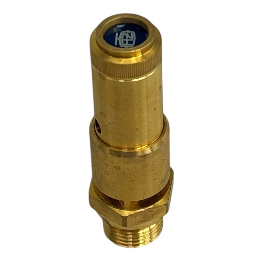 Albert Ziegler BD013 TÜV Sicherheitsventil DN10 1,8 bar Messing 0036 D/G