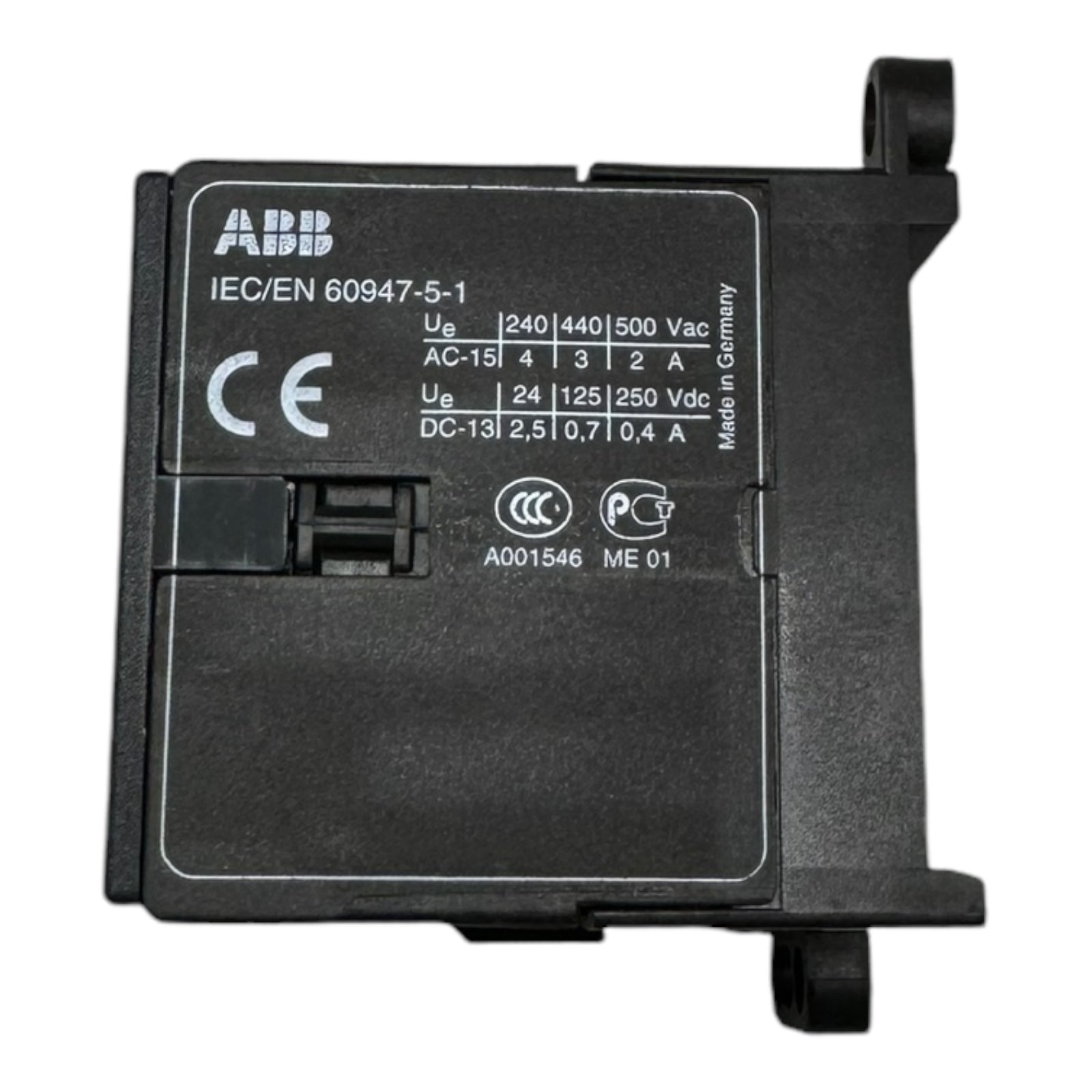 ABB K6S-22Z-1.7 Hilfsschütz Mini Contactor 500Vac 2A 250Vdc 0,4A 2NO 2NC 4polig
