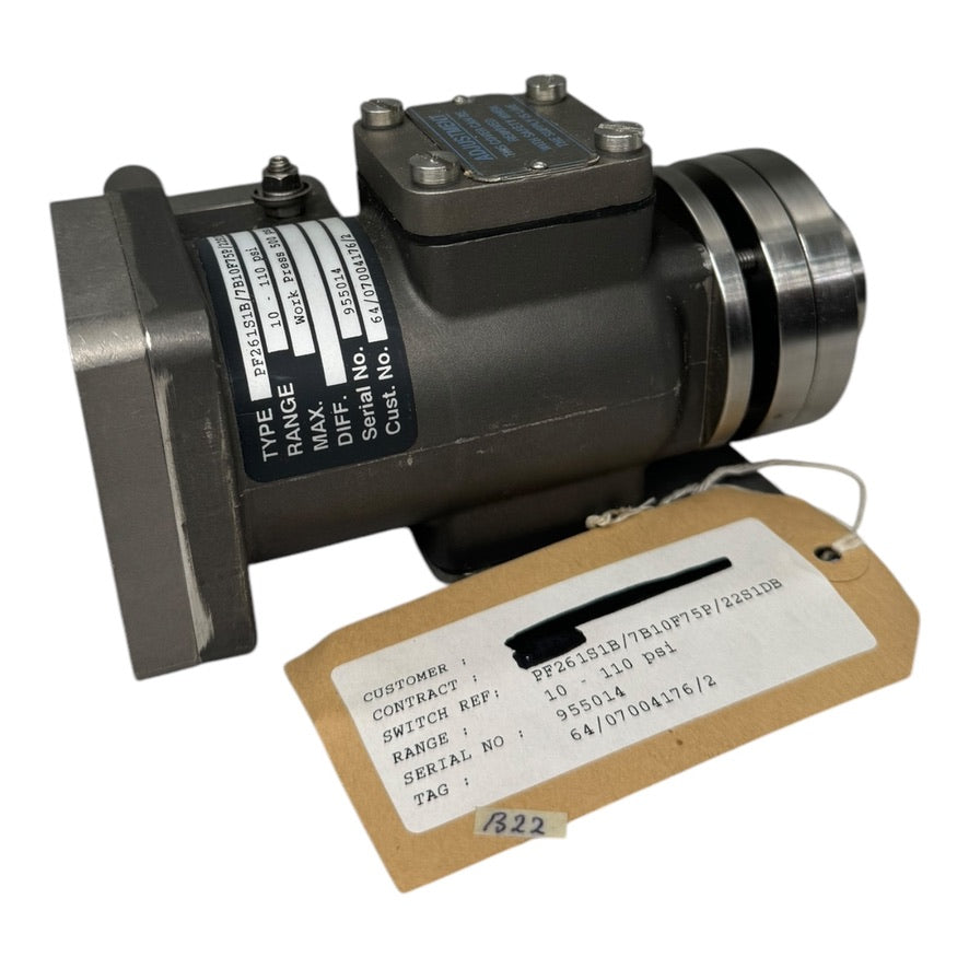 Pyropress PF261S1B/7B10F75P/22S1DB Titan Druckschalter pressure switch 10-110psi