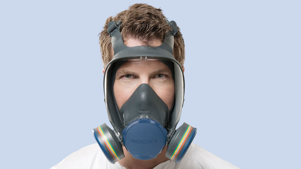 MOLDEX 9003 Atemschutzmaske Vollmaske Panorama-Scheibe mit Easylock 9000 (L)