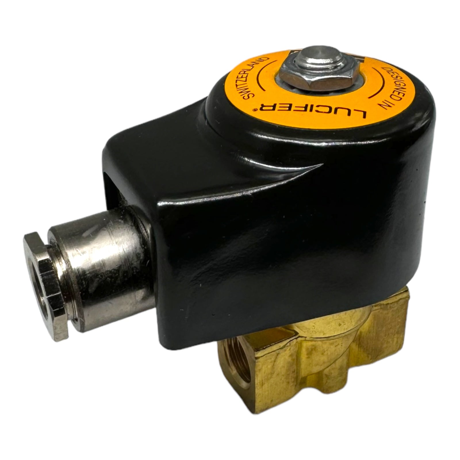 Parker Lucifer 121K6423-876024-483824T1 2-Wege Magnetventil 1/4"G 3mm IP44 30bar