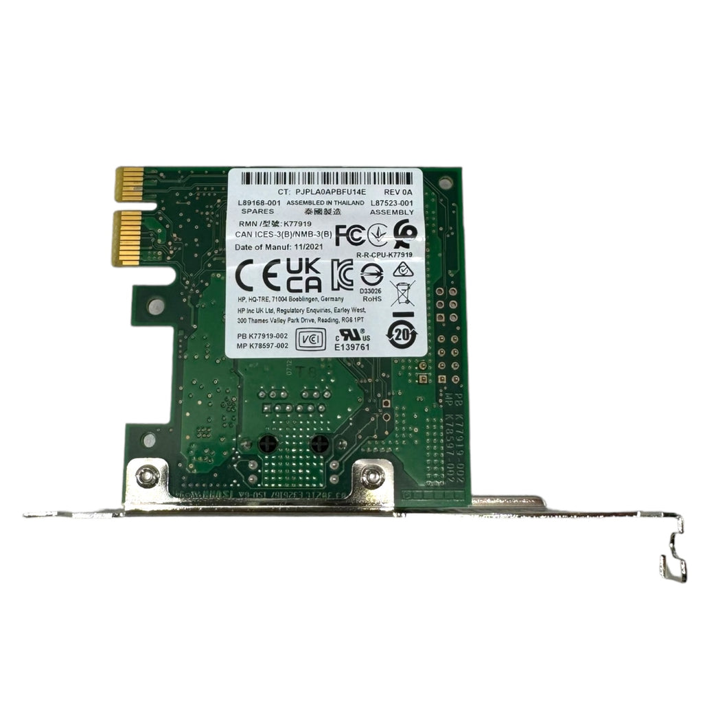 HP NIC I I225V NICII225V Single Port 2.5Gb PCle Ethernet