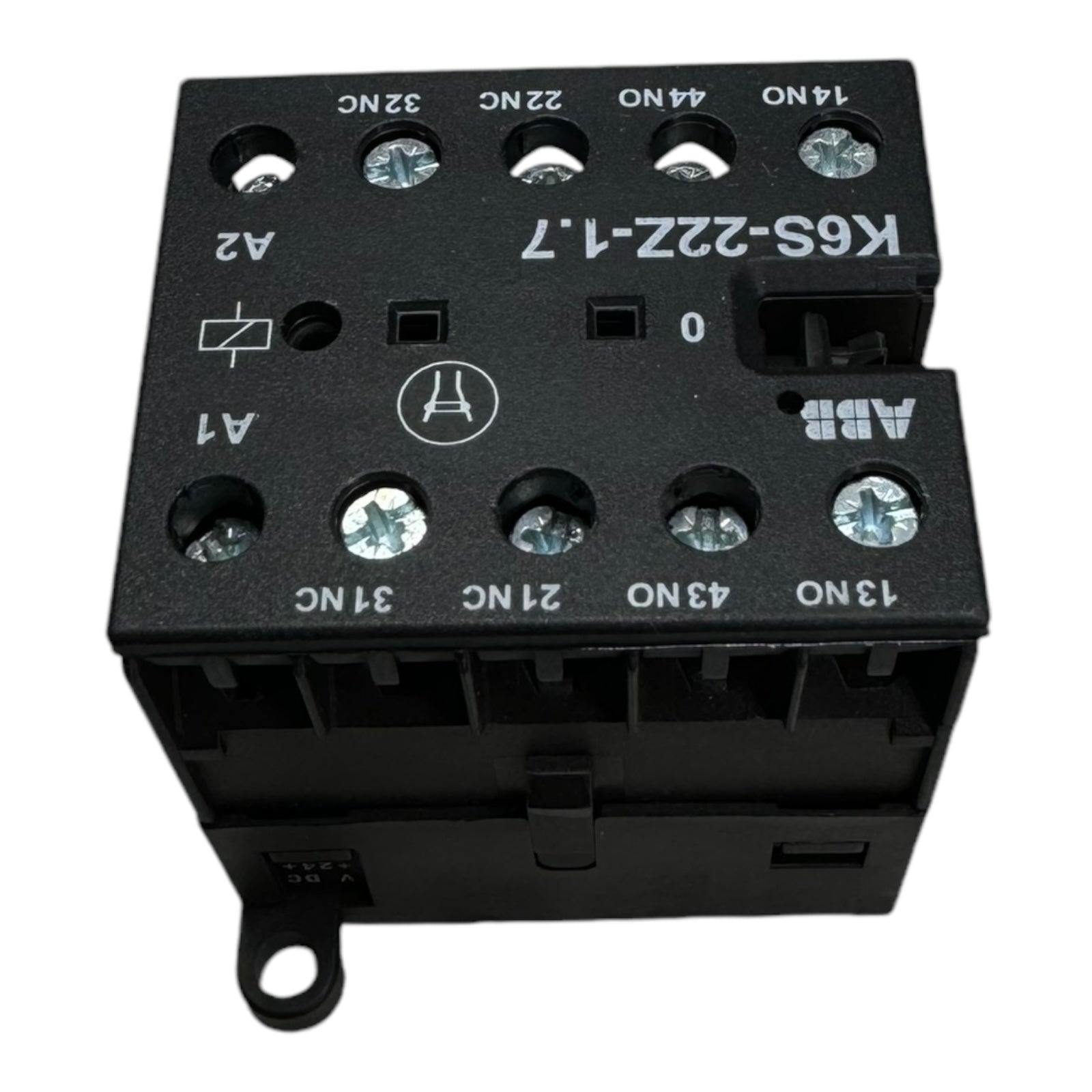 ABB K6S-22Z-1.7 Hilfsschütz Mini Contactor 500Vac 2A 250Vdc 0,4A 2NO 2NC 4polig