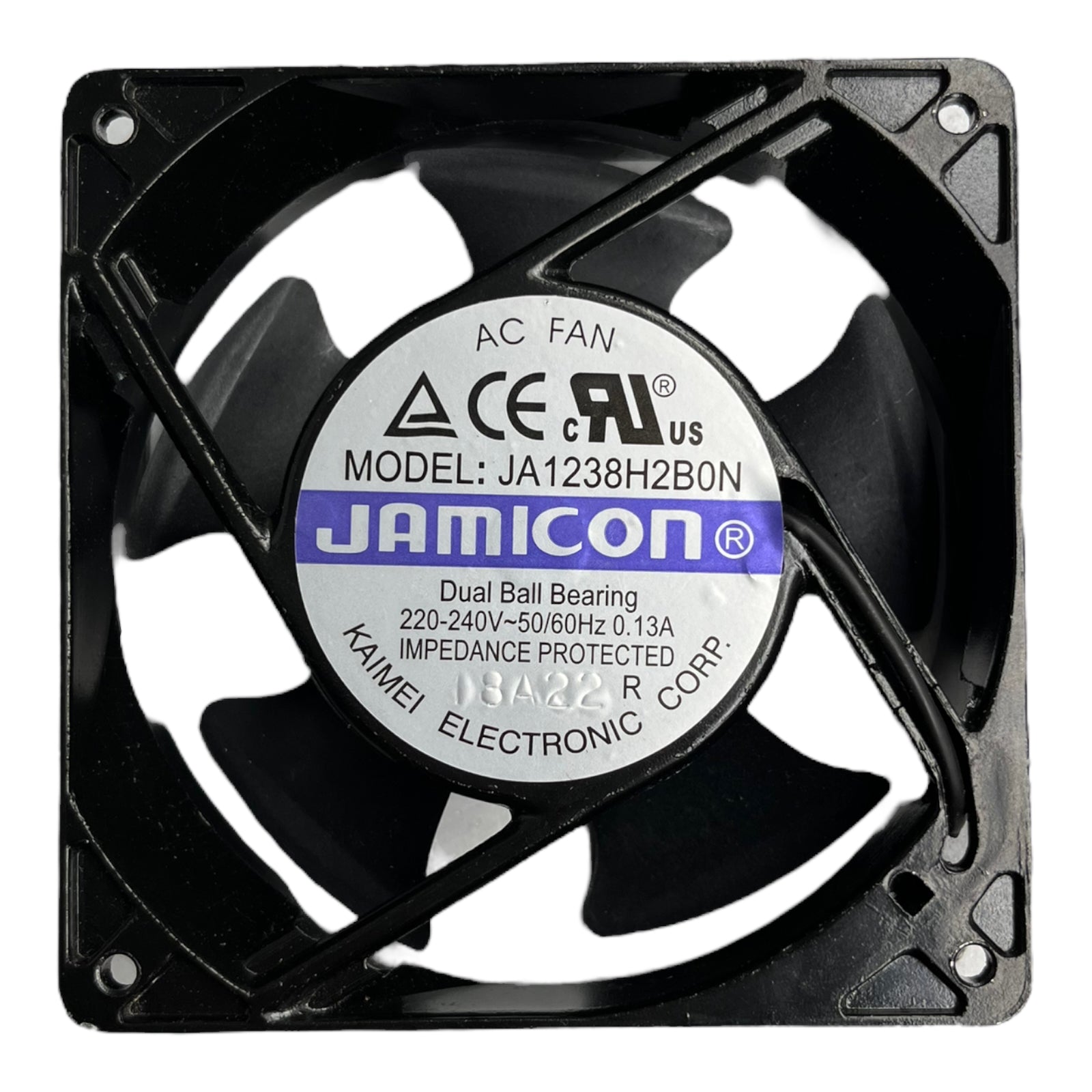 3x JAMICON JA1238H2BON Lüfter Cooling Fan 220/240V 0.13A