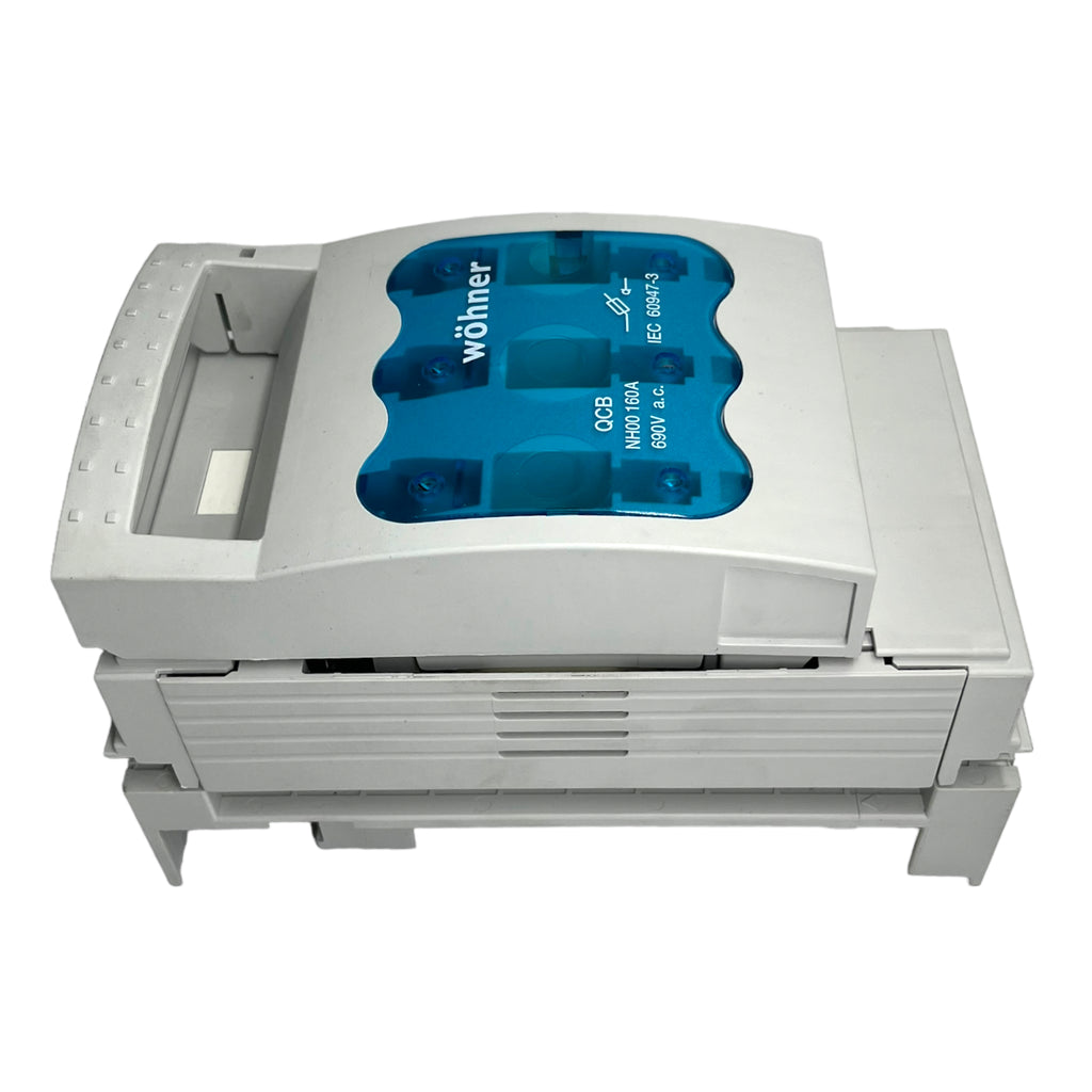 Wöhner QCB 33198 NH00 Sicherungslasttrennschalter Rahmenklemme 16A 3polig 690VAC