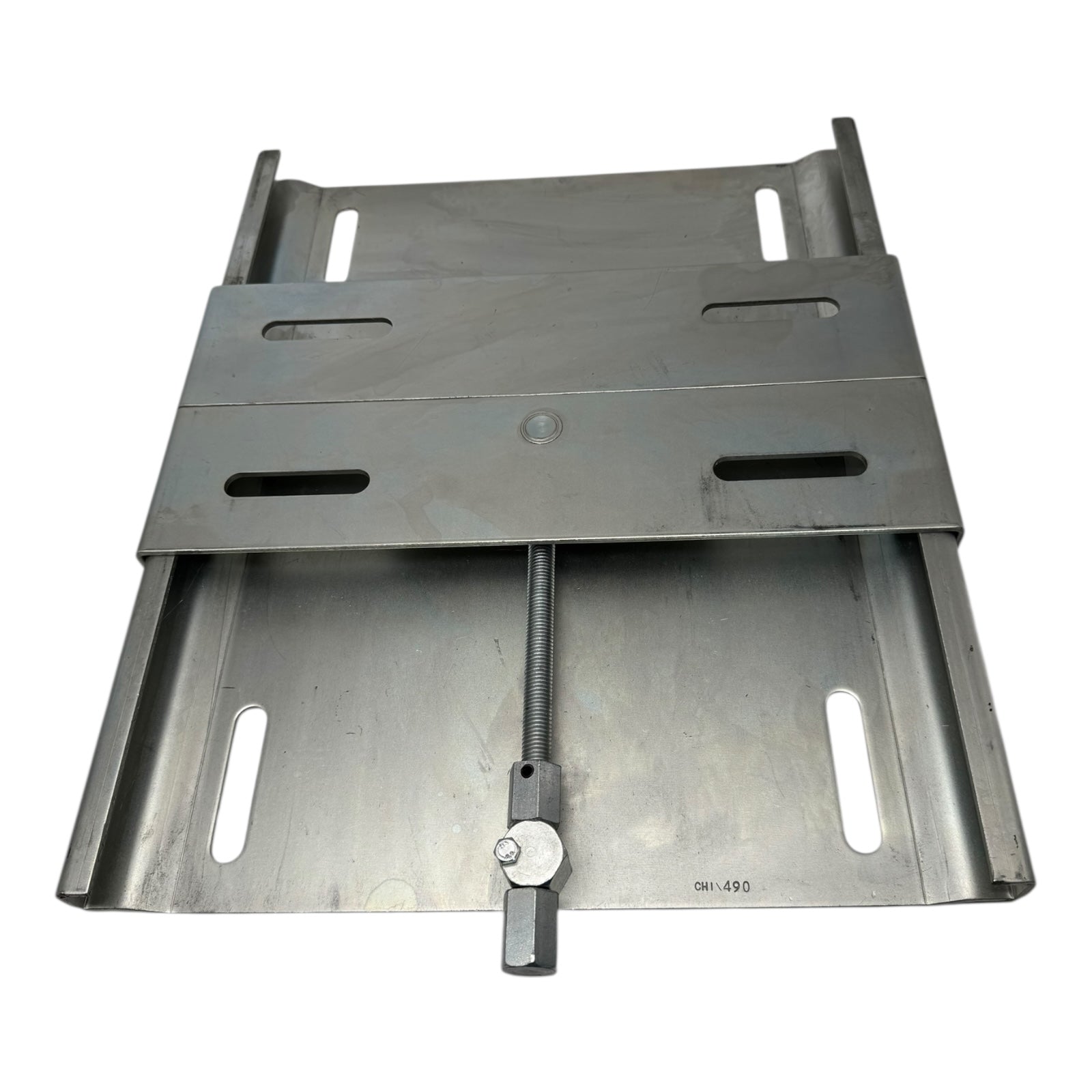 Spannsockel Spannschlitten CHI490 Elektromotor Motorbaugröße 180-200 Stahl verzinkt