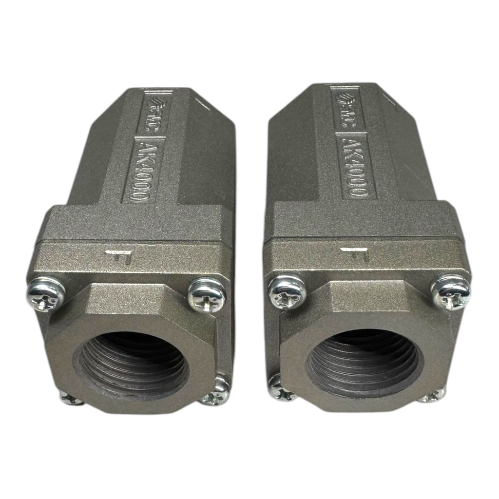2x SMC AK4000-04 Rückschlagventil Ventil Pneumatik check valve 1/2'' 1MPa