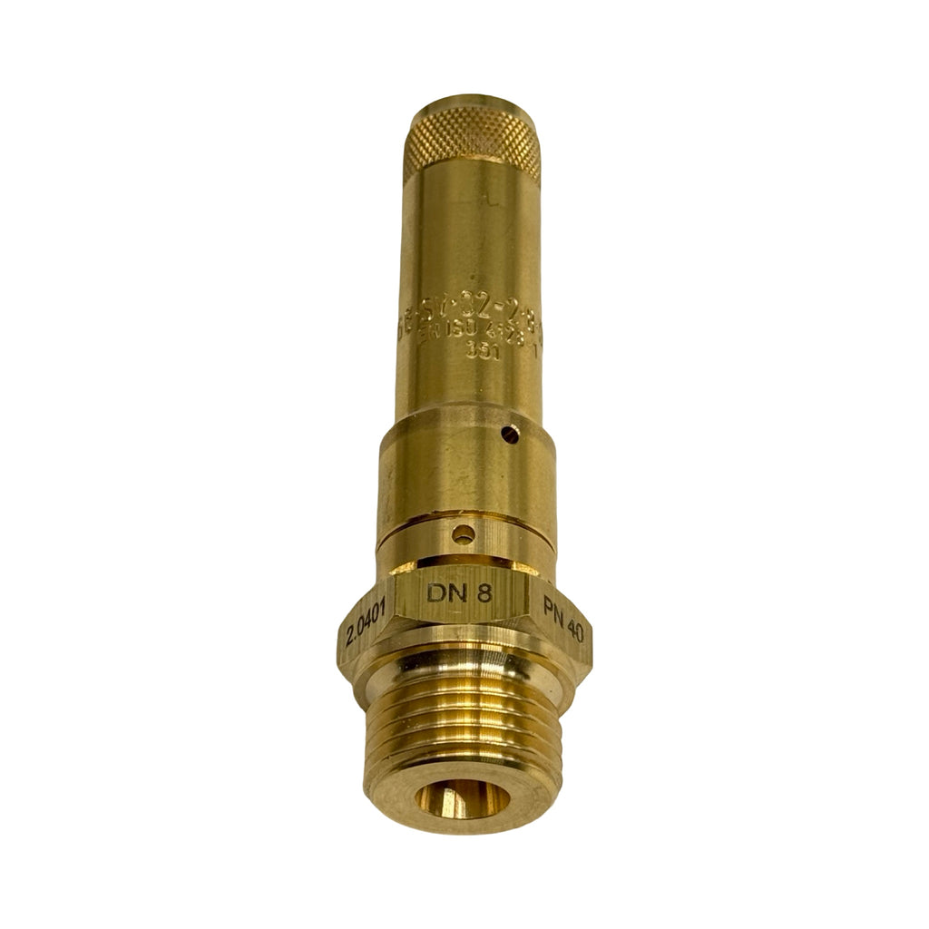EWO Sicherheitsventil 351.256 7.1 DN8 G1/2 7,1bar PN40 Messing Druckluft