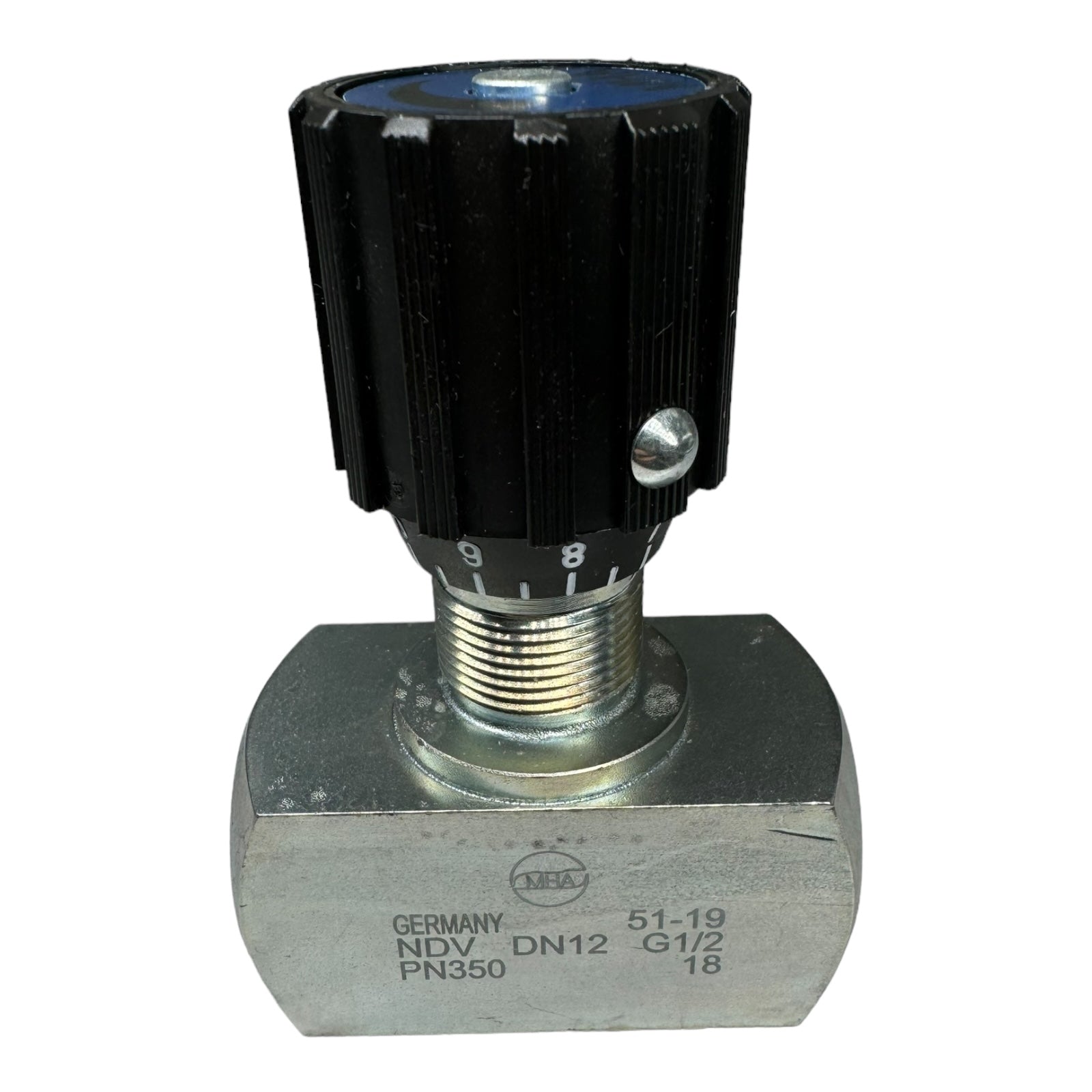 MHA Zentgraf PN350 51-19 NDV DN12 Nadelventil G1/2 350bar