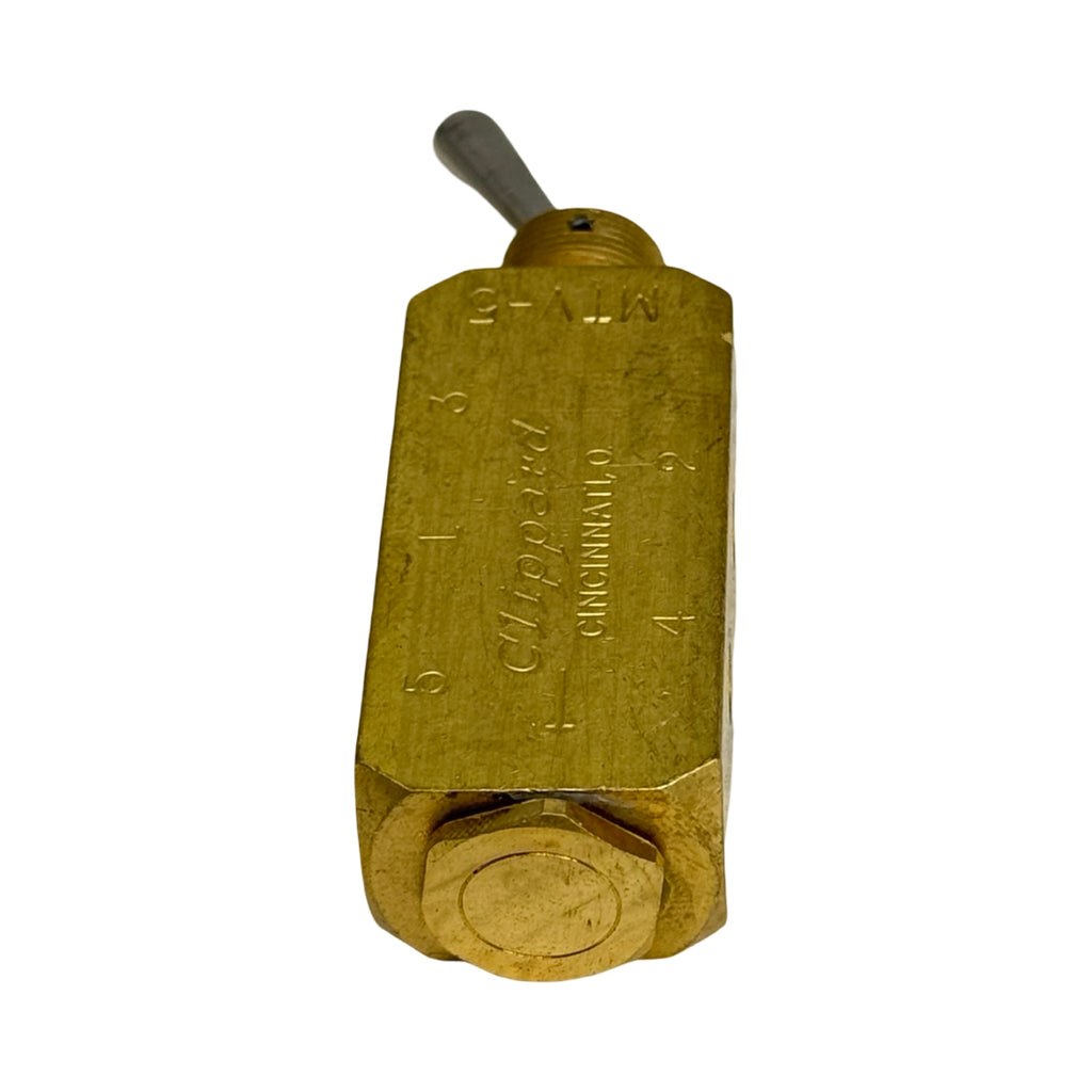 Clippard M-MTV-5 Miniatur 3/2-Wege Pneumatikventil Toggle 1/8 NPT