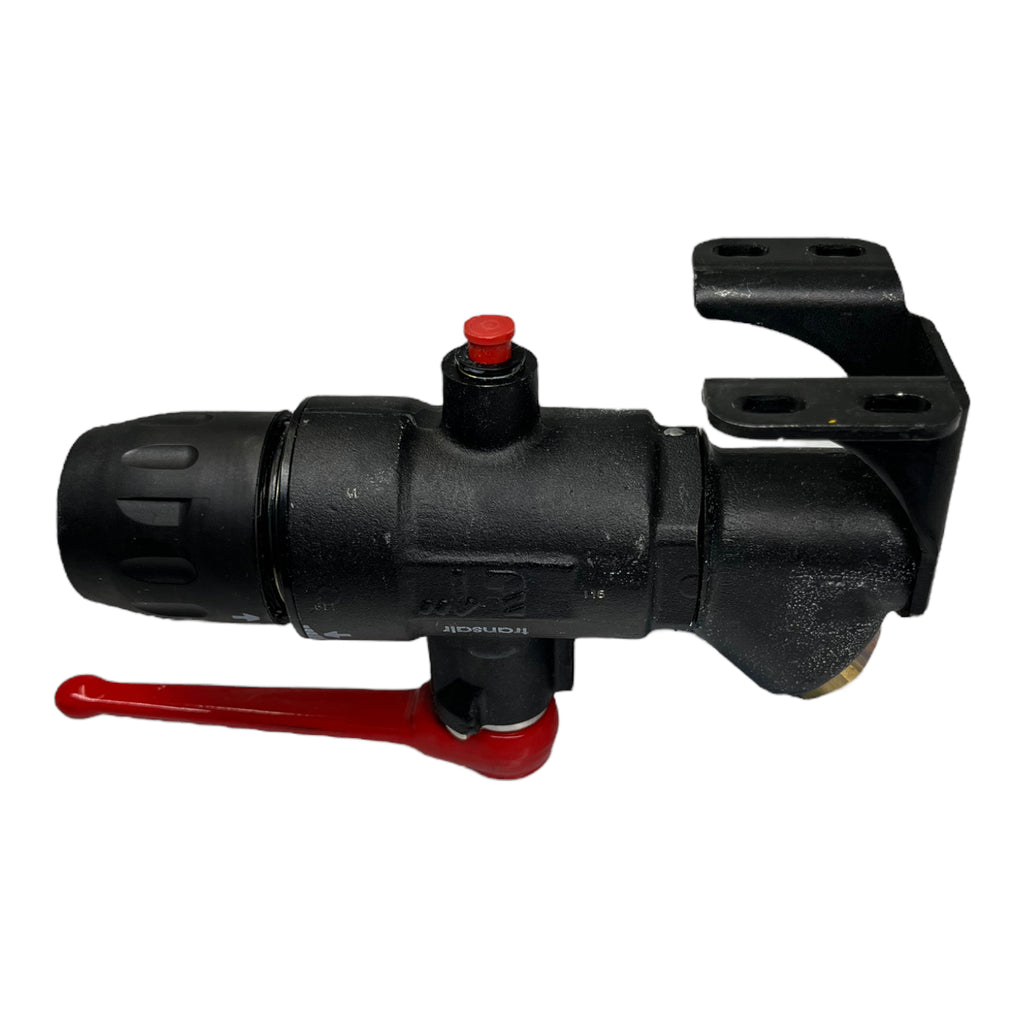 Parker Legris Transair DN25 1" Gashahn Kugelhahn mit Wandanschluss TITAS TR 00