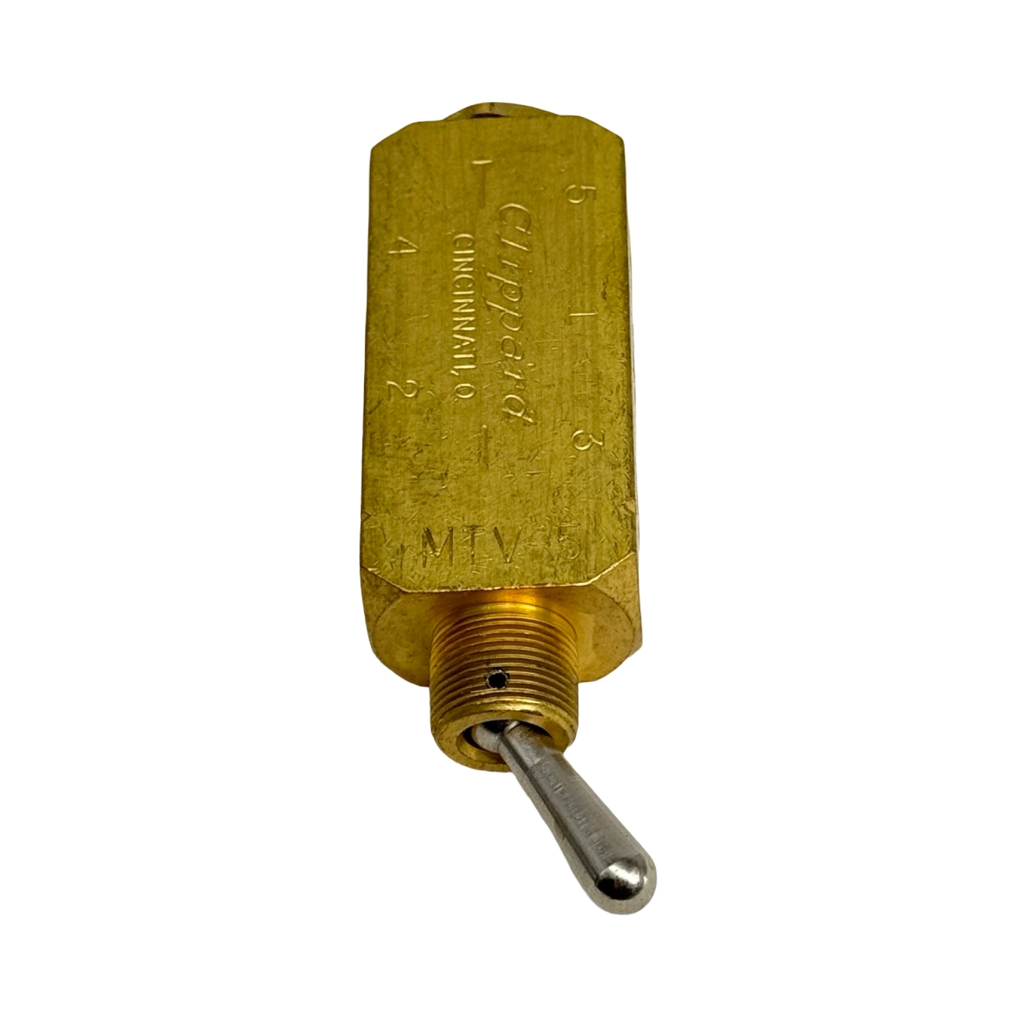 Clippard M-MTV-5 Miniatur 3/2-Wege Pneumatikventil Toggle 1/8 NPT