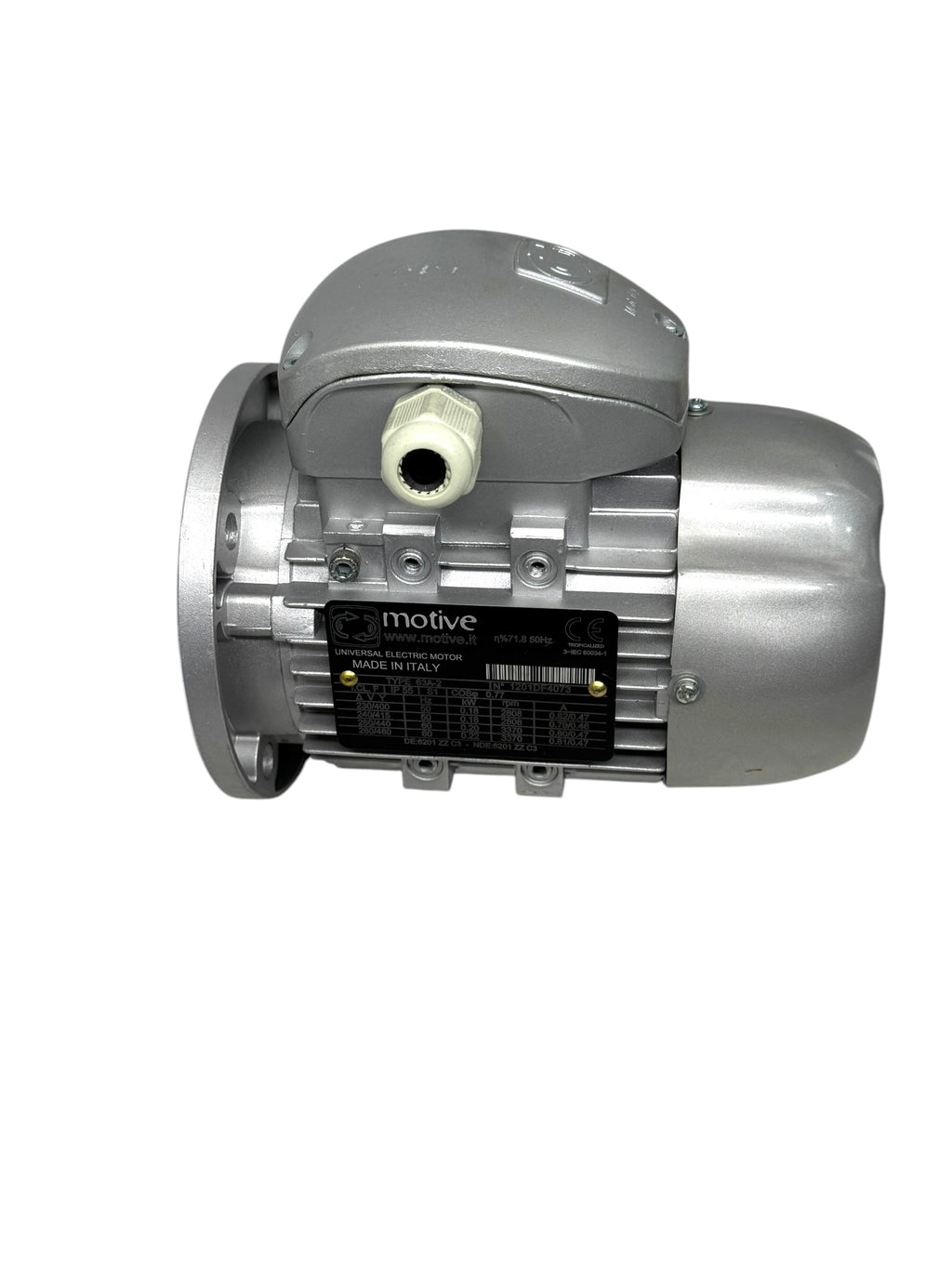 Motive 63A-2 1201DF4073 Electric Motor 1Phase Motor  0,18kW 2824rpm 230/400V