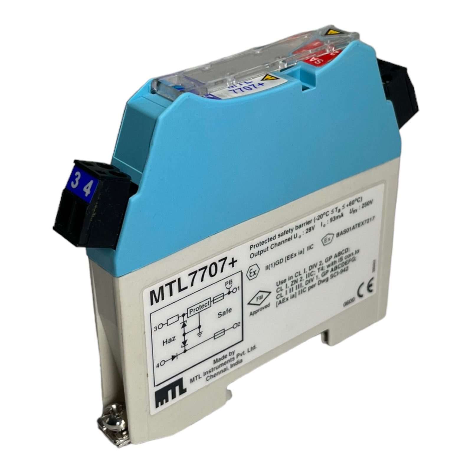 MTL MTL7707+ Shunt-Diode Sicherheitsbarriere ATEX 2CH Digital 28VDC 93mA