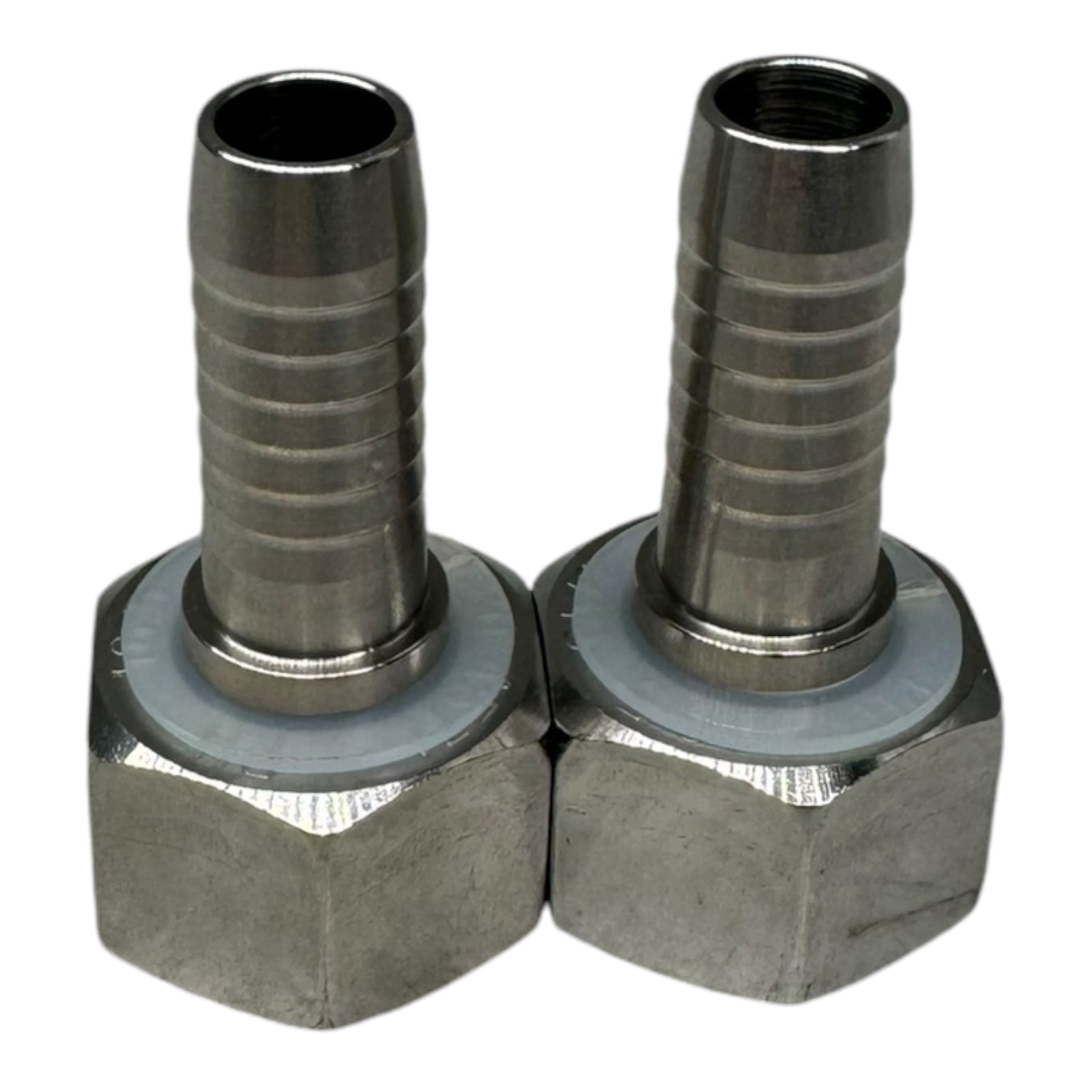 2x PH Hydraulik DRF DN12 Flachdichtnippel 16.5mm G1/2 5F88 Edelstahl