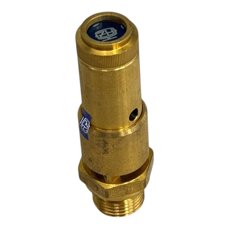 Albert Ziegler BD013 TÜV Sicherheitsventil DN10 1,8 bar Messing 0036 D/G