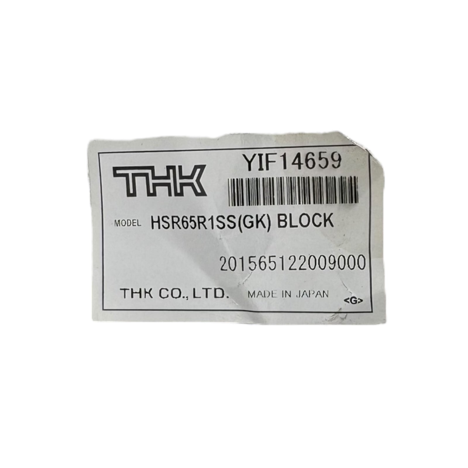 THK HSR65R1SS(GK) Linearschlitten Führungswagen Kugelumlauf 65 mm