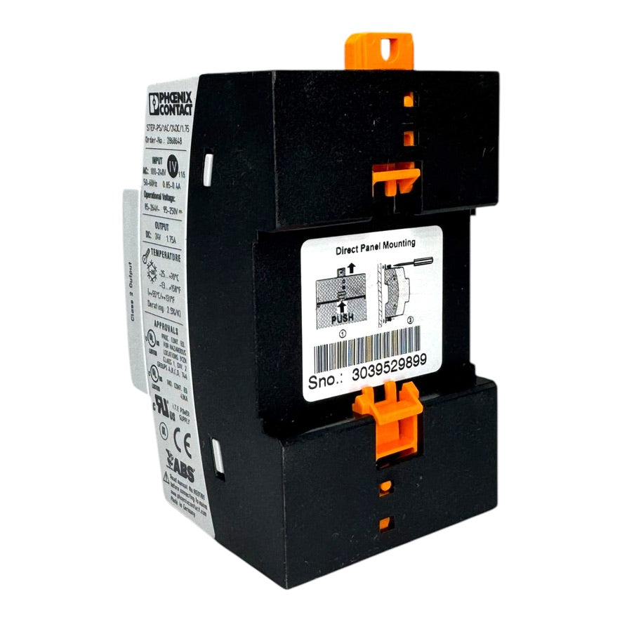 Phoenix Contact 2868648 STEP-PS/1AC/24DC/1.75 Stromversorgung Netzteil 1-phasig