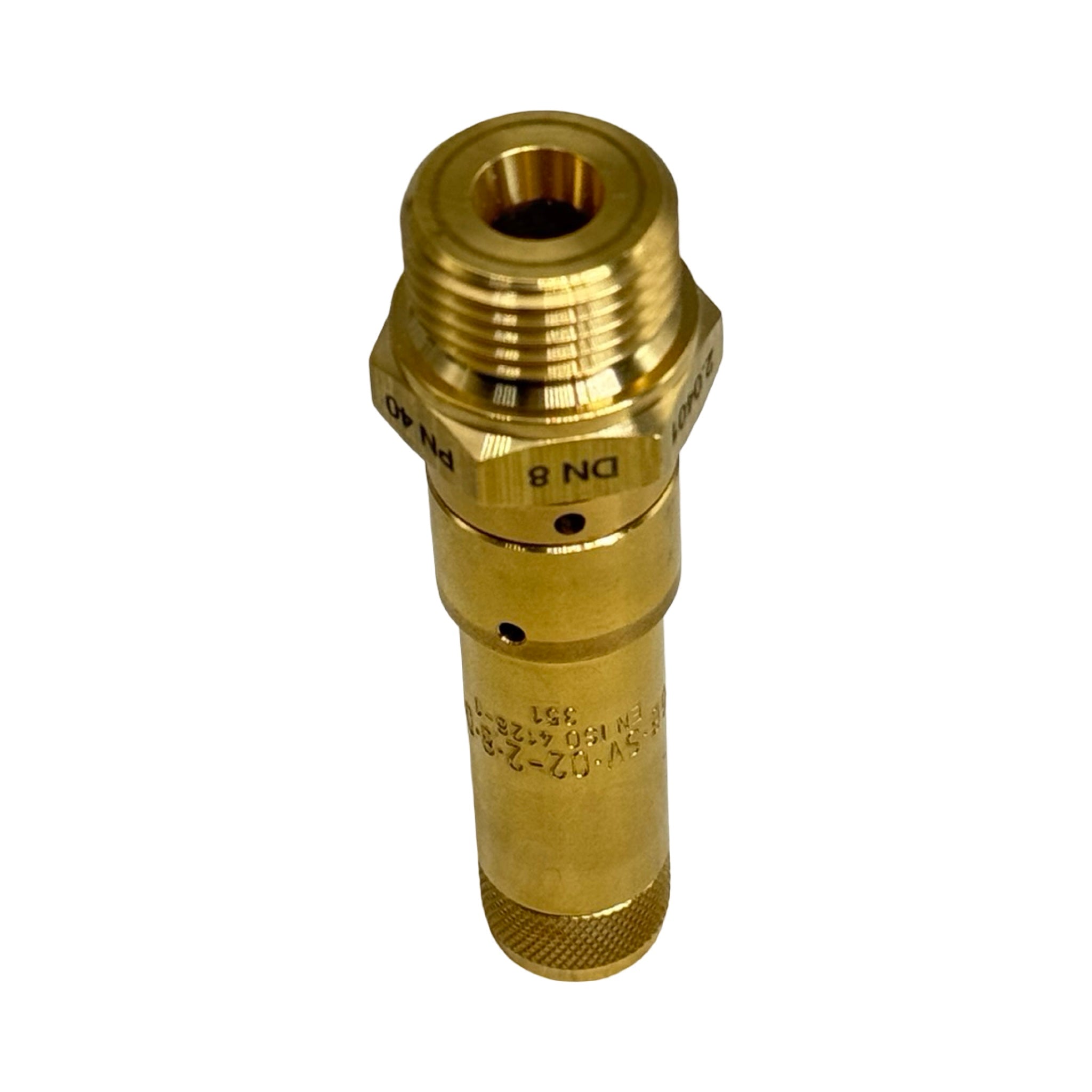 EWO Sicherheitsventil 351.256 7.1 DN8 G1/2 7,1bar PN40 Messing Druckluft