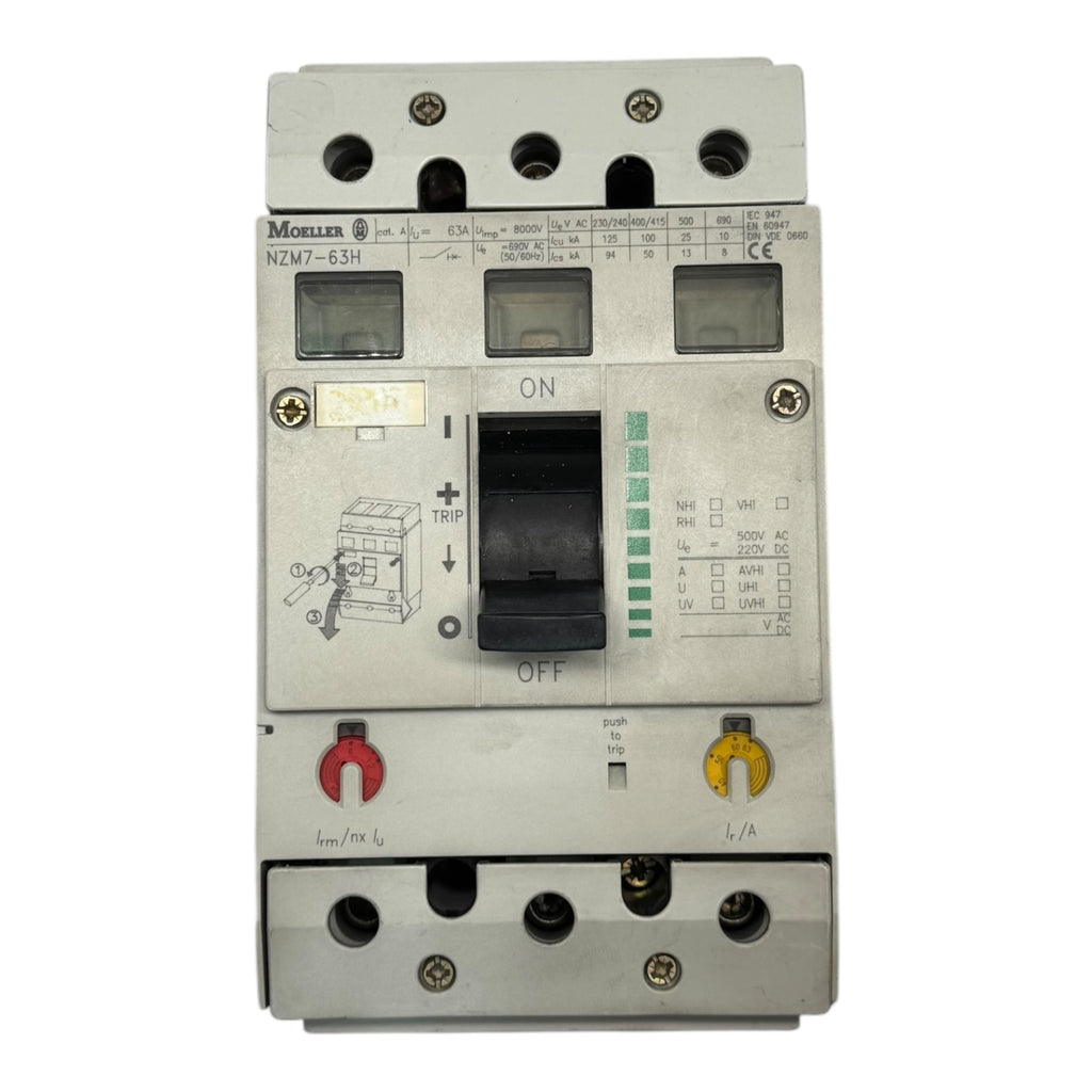 Moeller NZM7-63H NZM763H Lasttrennschalter Switch Disconnector 63A 3-polig