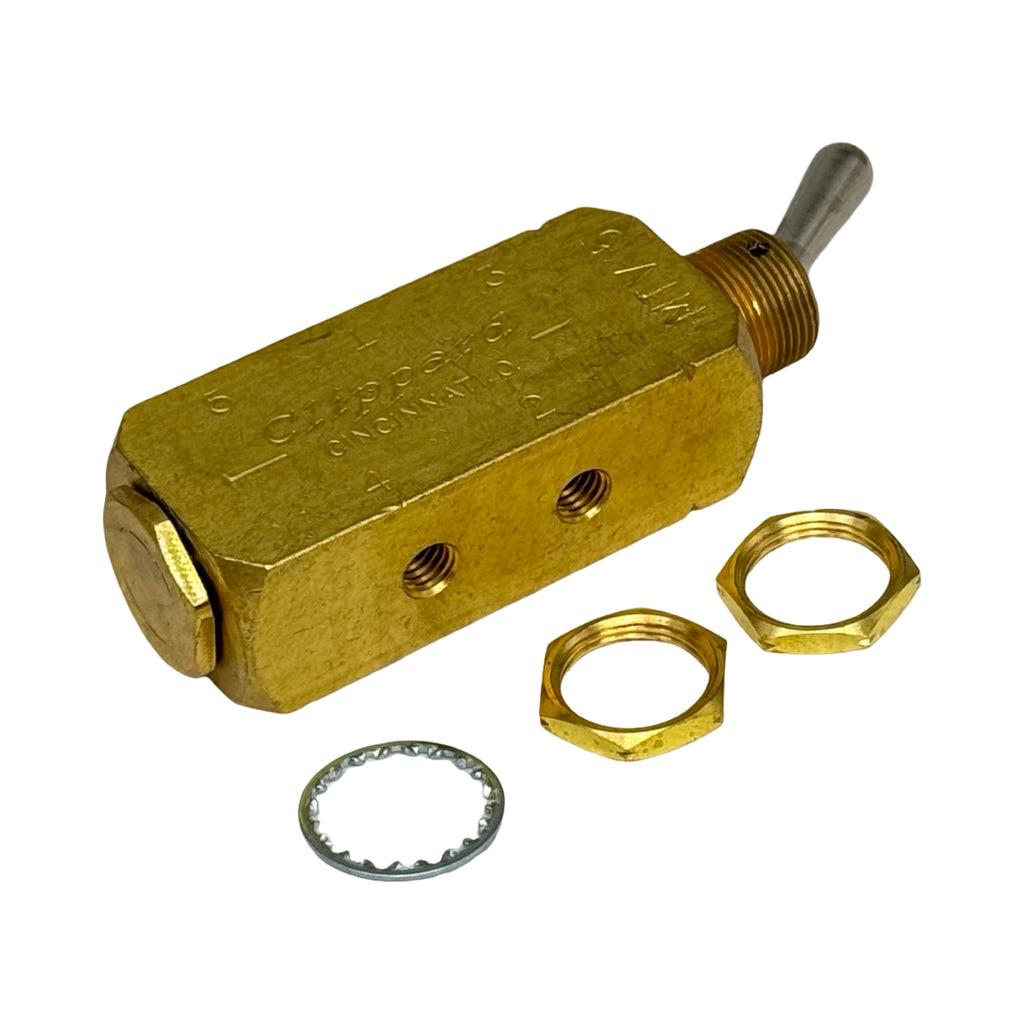 Clippard M-MTV-5 Miniatur 3/2-Wege Pneumatikventil Toggle 1/8 NPT