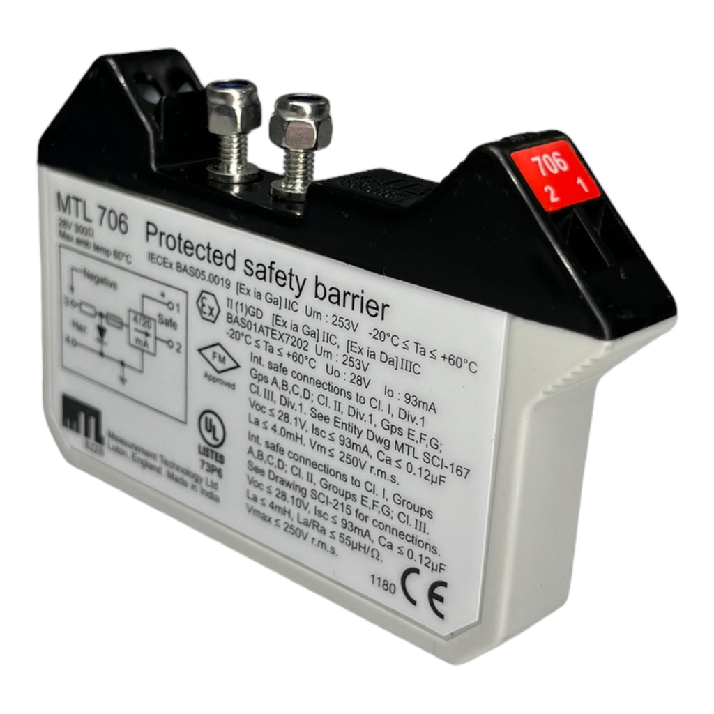 MTL706 Sicherungsschranke Protected SAFETY BARRIER 28V 300Ω 93mA -20°C...+60°C