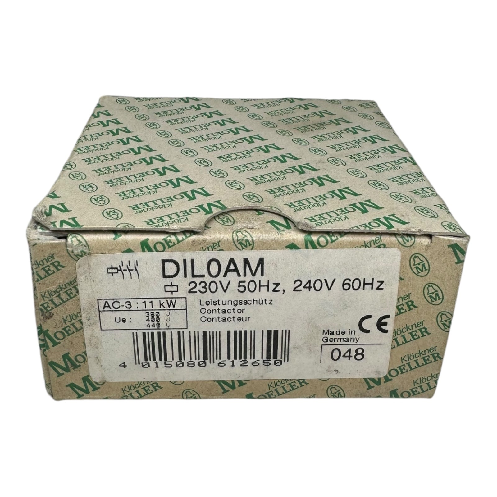 Klöckner Moeller DIL00BM Leistungsschütz Contactor 7,5kW 400V Spule 230V