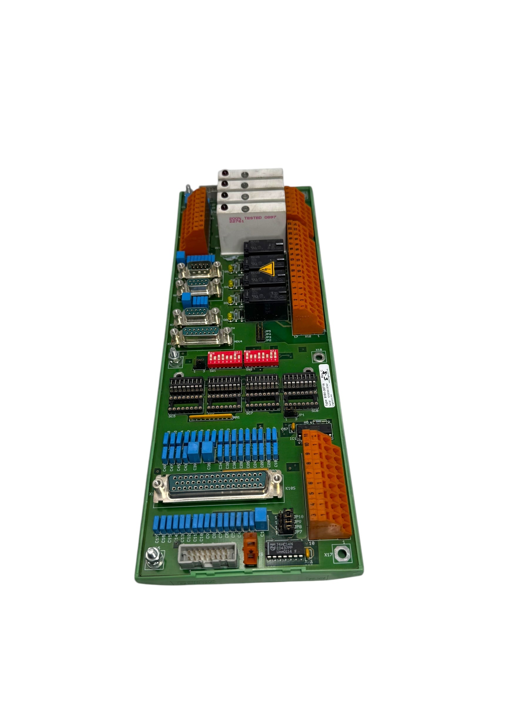 K-TRON 9191-30716A 919130716A Circuit Board Control Leiterplatte Steuerung D-SUB