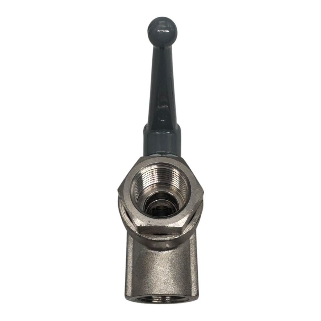 2x Parker 04821221 Kugelhahn 3-Wege L-Bohrung G1/2" 20bar NBR 12mm