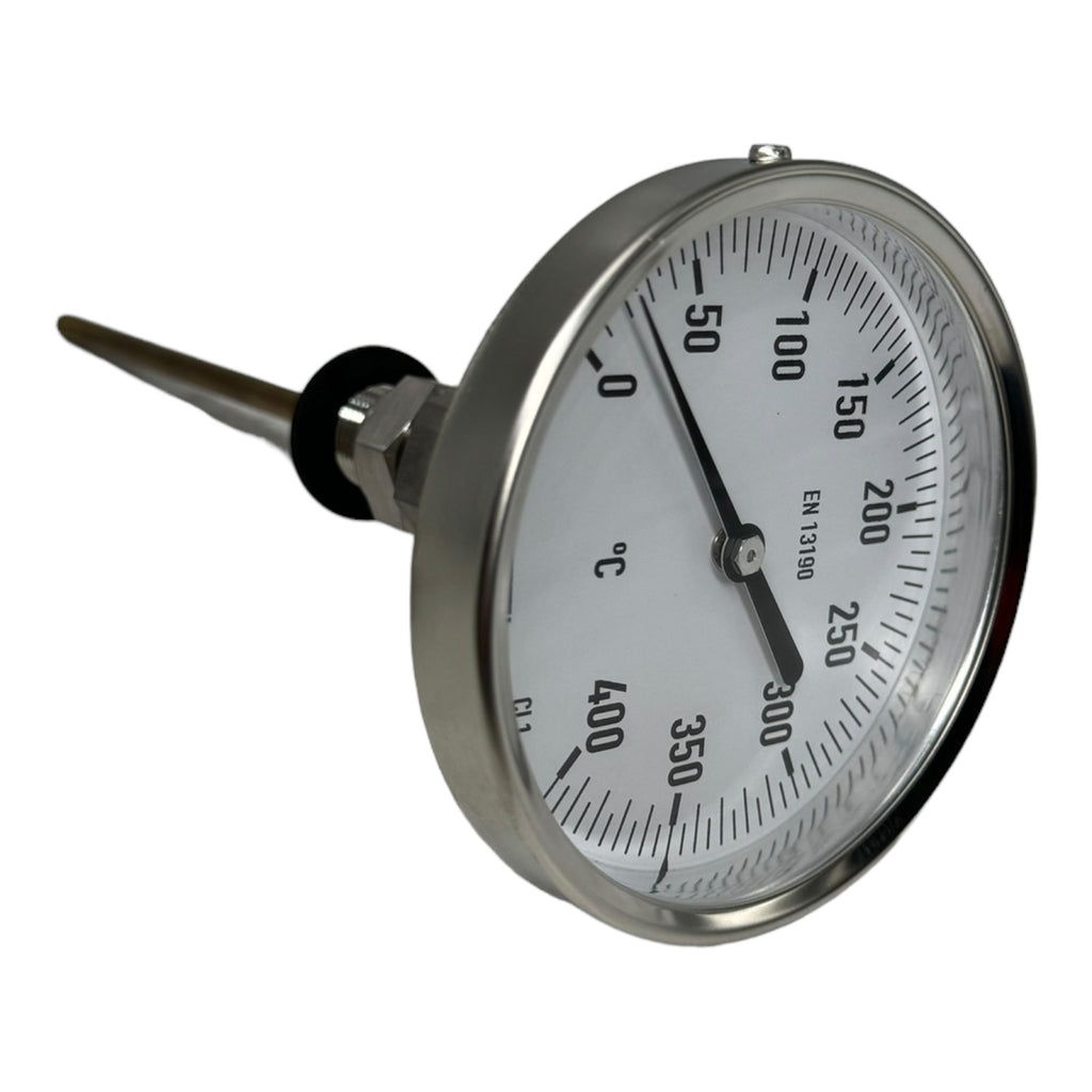 Wika A52.100/4 Druck- und Temperaturmesstechnik Manometer 0...400°C 140x6mm