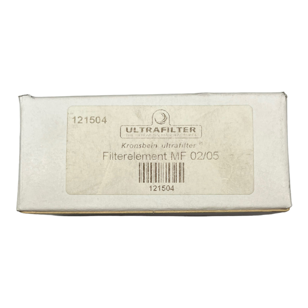 Ultrafilter 121504 MF02/05 Filter AG Schraubgewinde Blau Filterelement