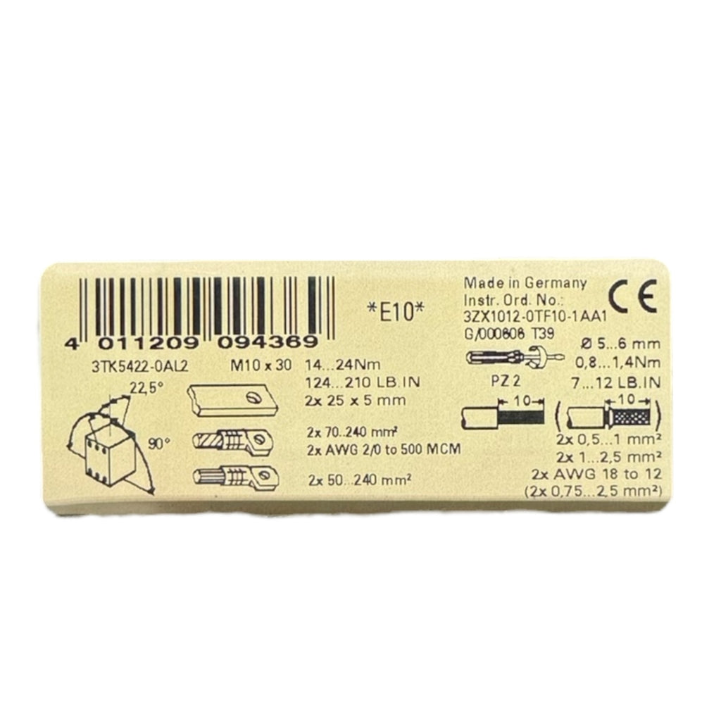 Siemens 3TK5422-0AL2 Leistungsschütz Schütz Contactor 3P 330A AUX 230V 4NO