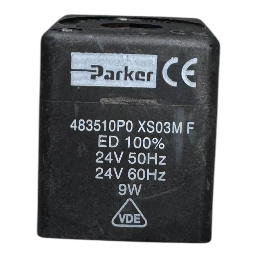 Parker Lucifer 483510P0 XS03MF Spule Coil 24V 50/60Hz 9W