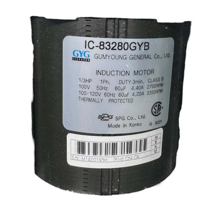 GYG IC-83280GYB Hydraulikaggregat Hydraulikpumpe 100V-120V 50/60Hz 4.40A 2700RPM