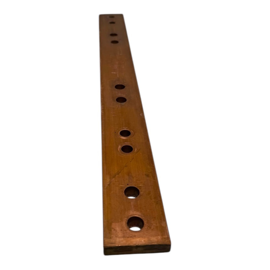 Kupferschiene Sammelschiene CU-Schiene Kupfer Stange Stromschiene 410x40x10mm