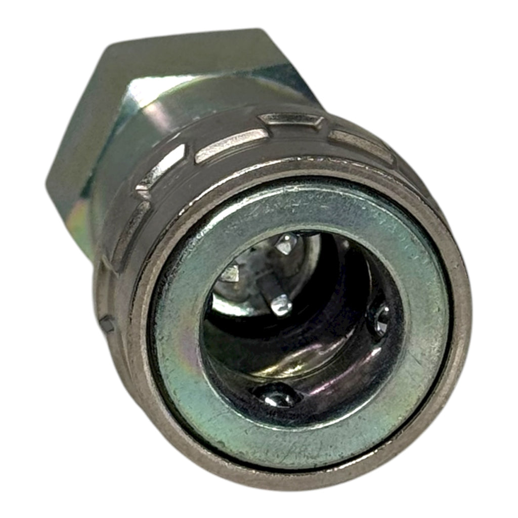 2x SMC KK130S-02F Schnellkupplung Pneumatik Kupplungsstecker 1/4” Anschluss