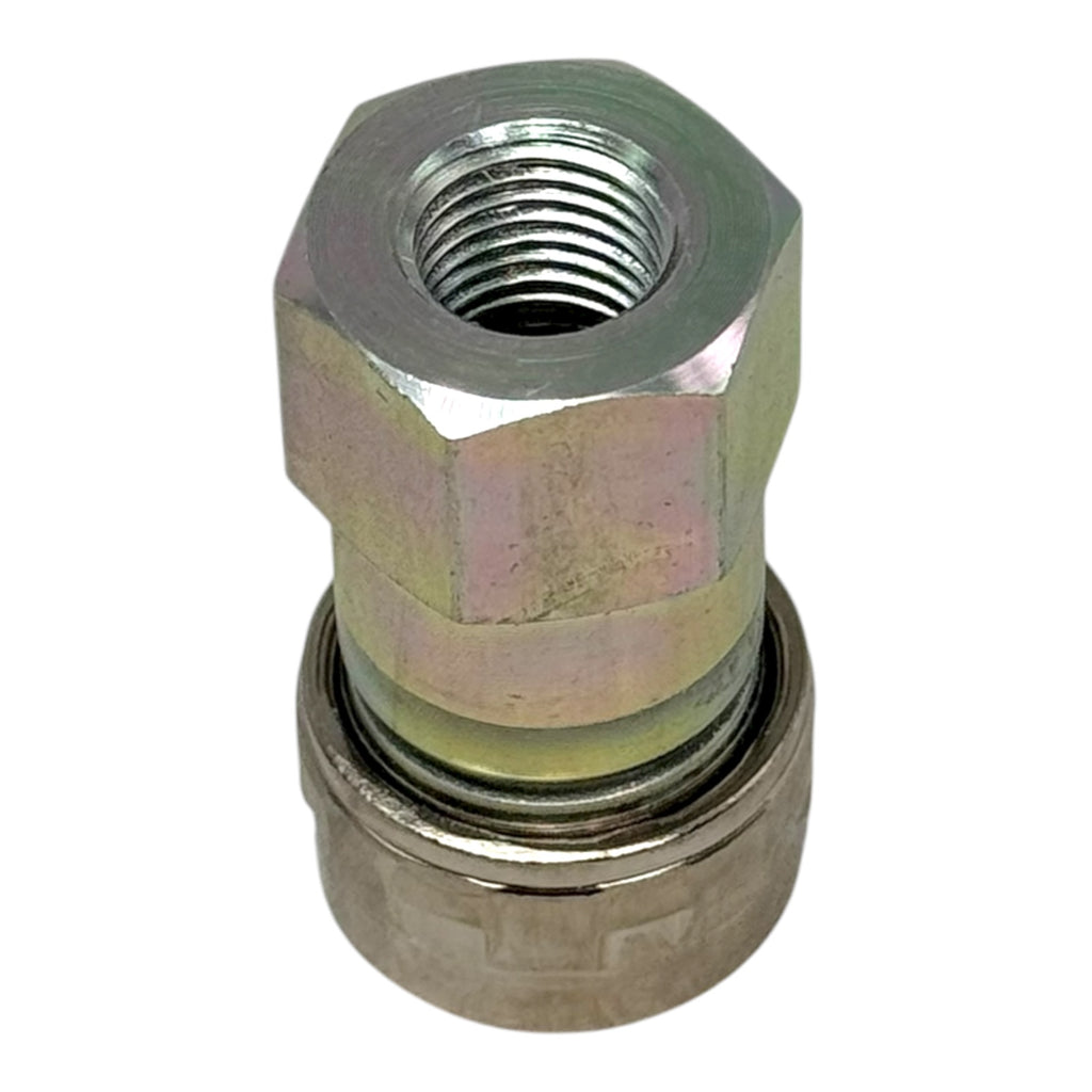 2x SMC KK130S-02F Schnellkupplung Pneumatik Kupplungsstecker 1/4” Anschluss