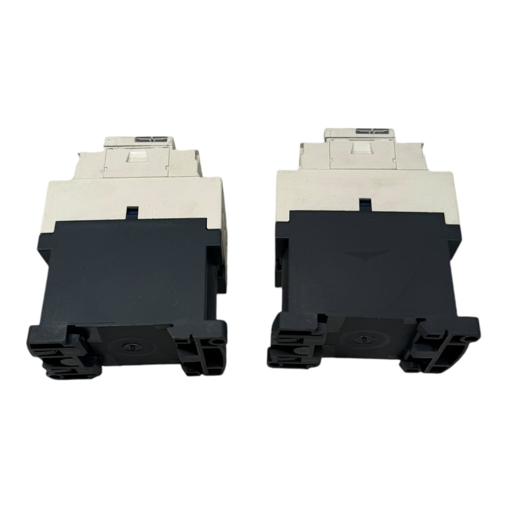 2x Telemecanique CAD32BD LAD4TBDL TeSys CAD Leistungsschütz 690VDC 10A 3NO 2NC