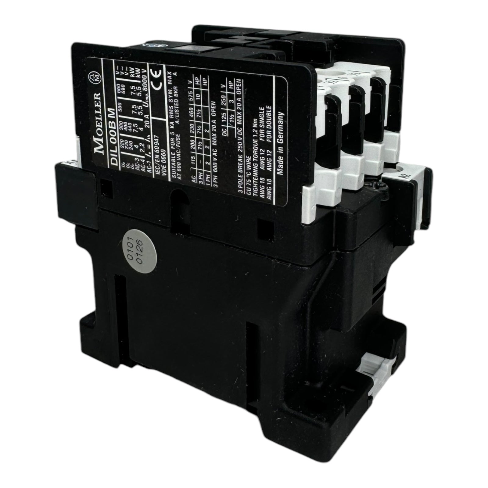 Klöckner Moeller DILO0AM Leistungsschütz Contactor 11kW 400V Spule 230V 3p