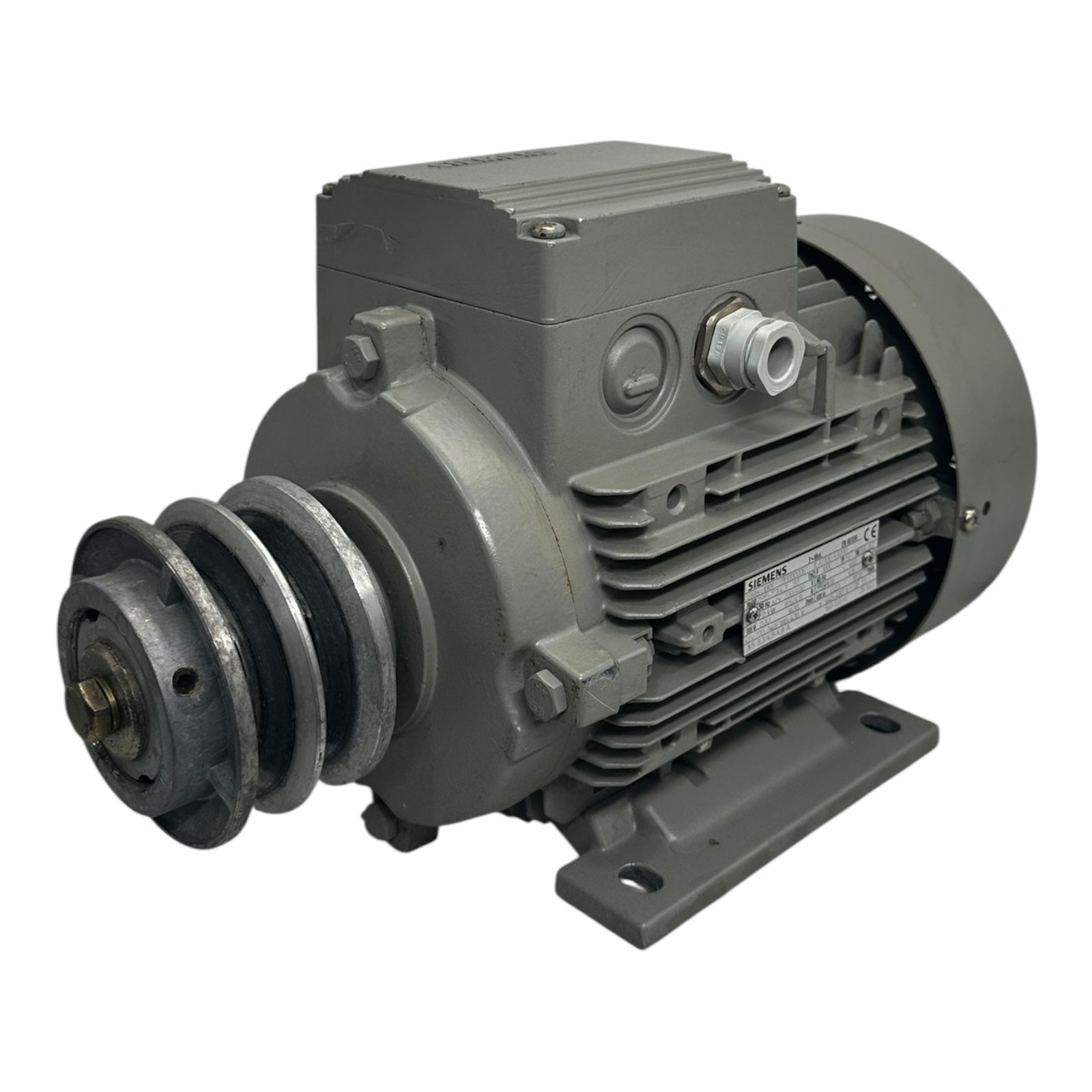 Siemens 1LA7106-4AA10 Drehstrommotor 2.2kW 1420/min IP55 B3 230/400V