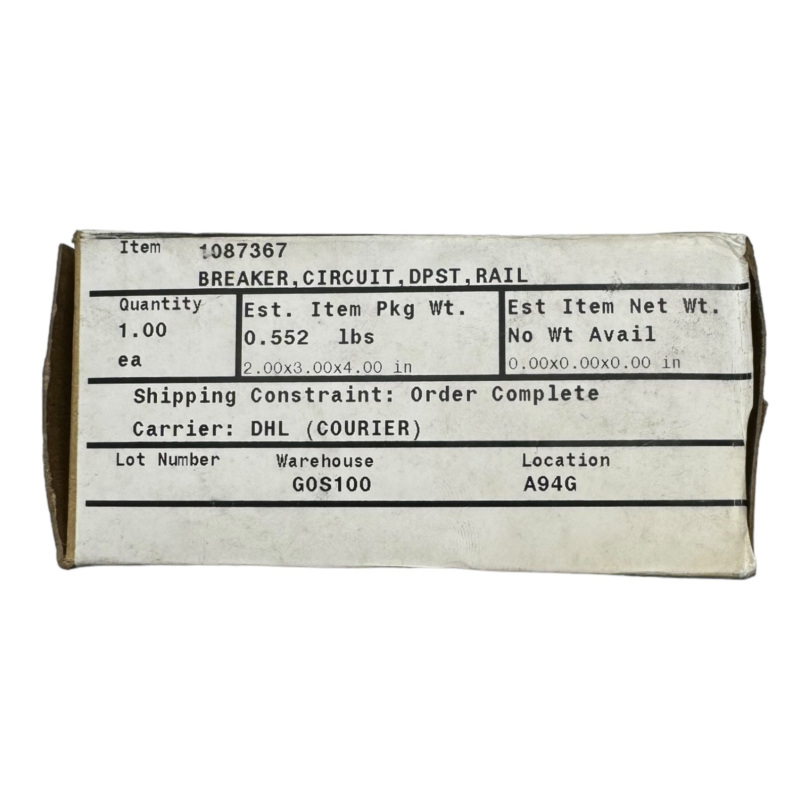 Allen Bradley 1492-SP Sicherungsautomat Leistungsschutzschalter C5 2P 5A 10kA