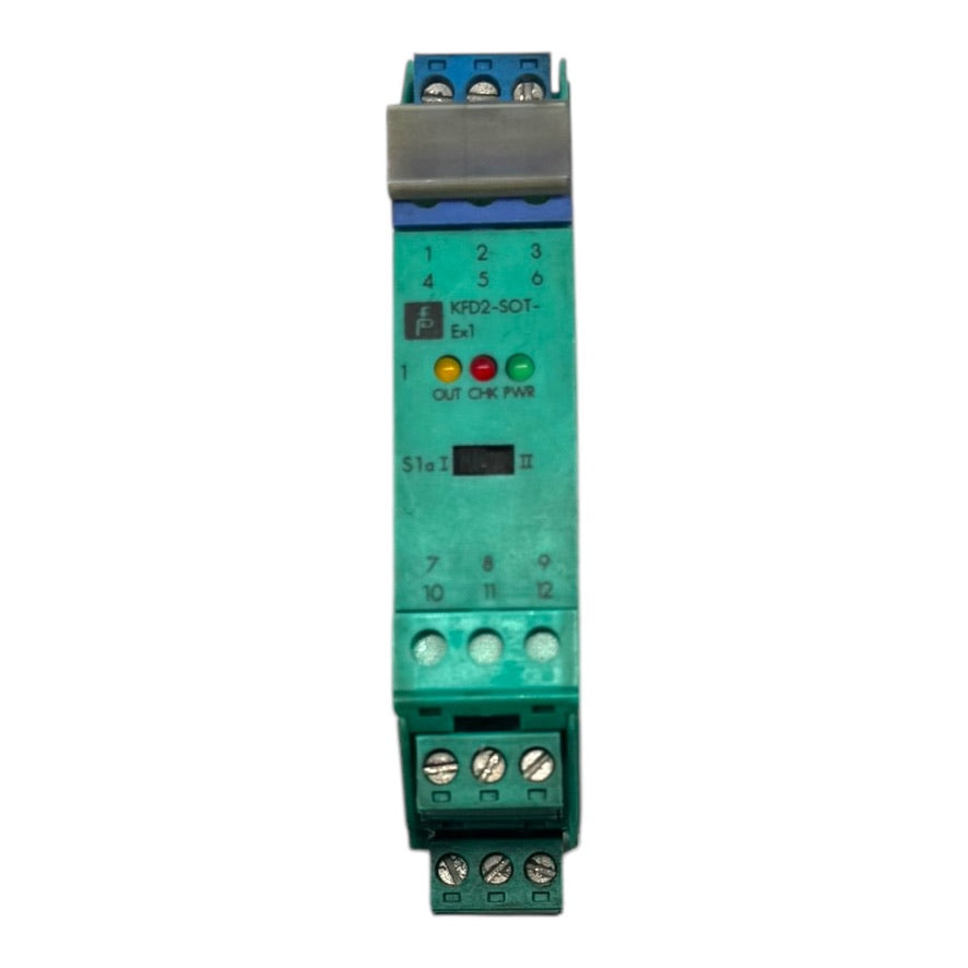 Pepperl+Fuchs KFD2-SOT-Ex1 34785S Sicherheitsrelais Modul Schaltverstärker SIL2