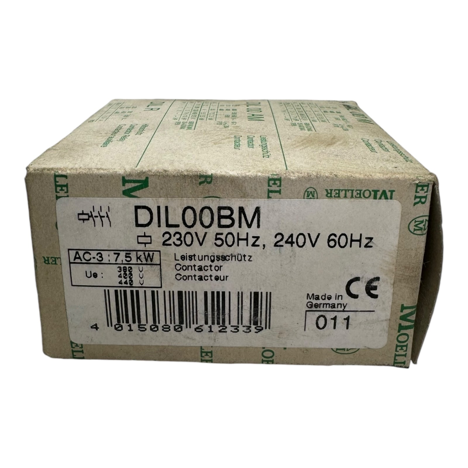 Klöckner Moeller DILO0AM Leistungsschütz Contactor 11kW 400V Spule 230V 3p