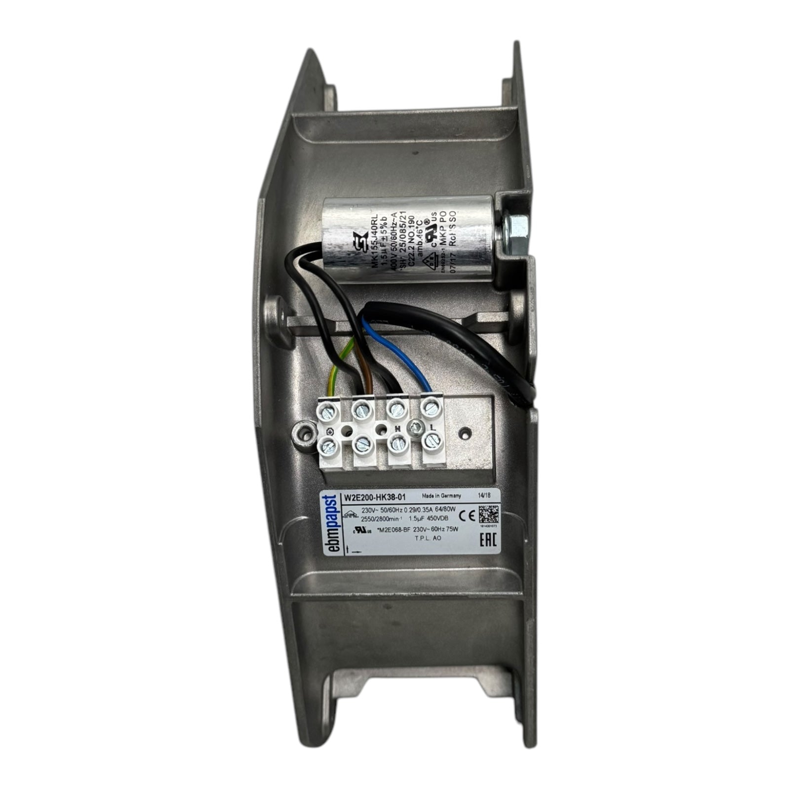 EBM-PAPST W2E200-HK38-01 Axiallüfter Ventilator 230V 450VDB Lüfter Gebläse